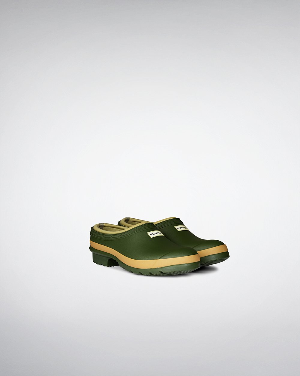 Clogs Dames - Hunter Gardener - Groen - 02LNTRMEX